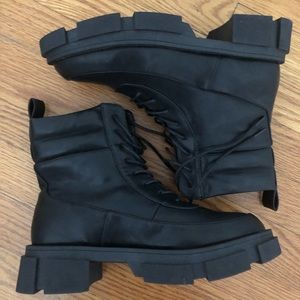 Dolls Kill Easy Recruit Combat Boots